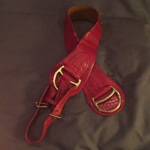 RALPH LAUREN ALLIGATOR BELT